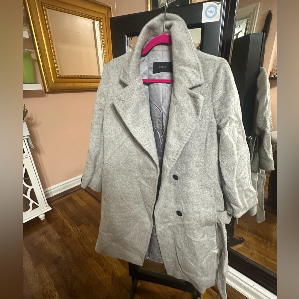 Posh Women's Gray Trench Coat